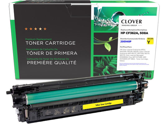 Clover Imaging Remanufactured Yellow Toner Cartridge Alternative F