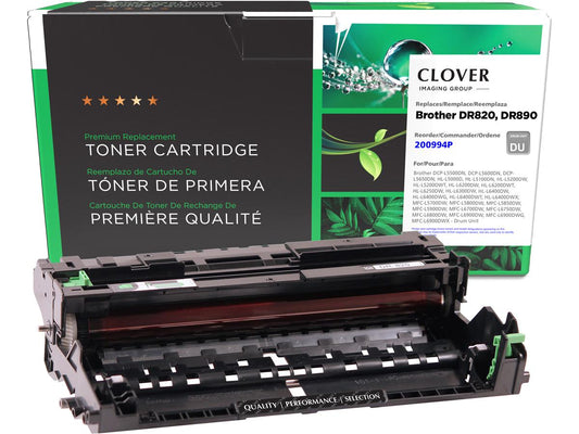 Clover Imaging Remanufactured Drum Unit For Brother Dr820/Dr890