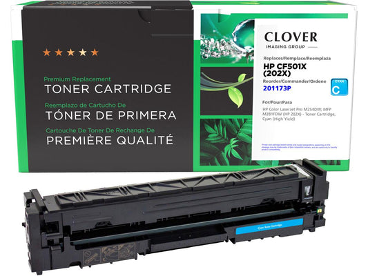 Clover Imaging Remanufactured High Yield Cyan Toner Cartridge Alte