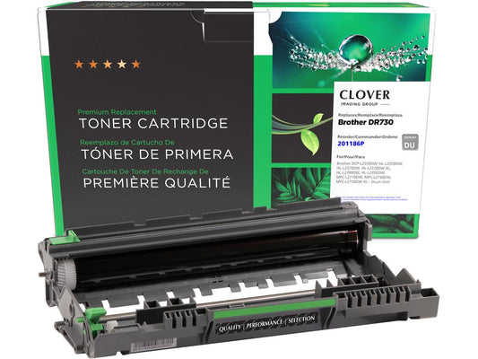 Clover Imaging Remanufactured Drum Unit For Brother Dr730