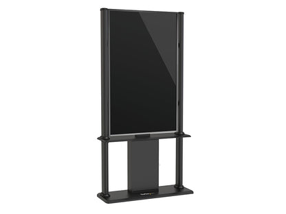 Soporte de pantalla de señalización digital con bloqueo