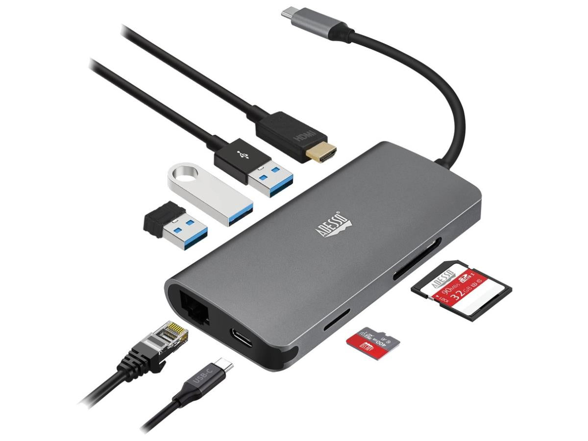 8 In 1 Usb-C Multiport Docking Station