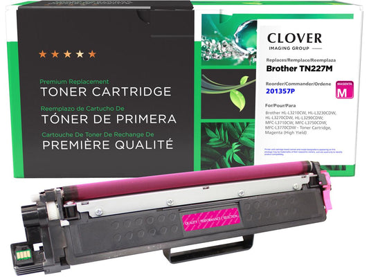 Clover Imaging Remanufactured High Yield Magenta Toner Cartridge F