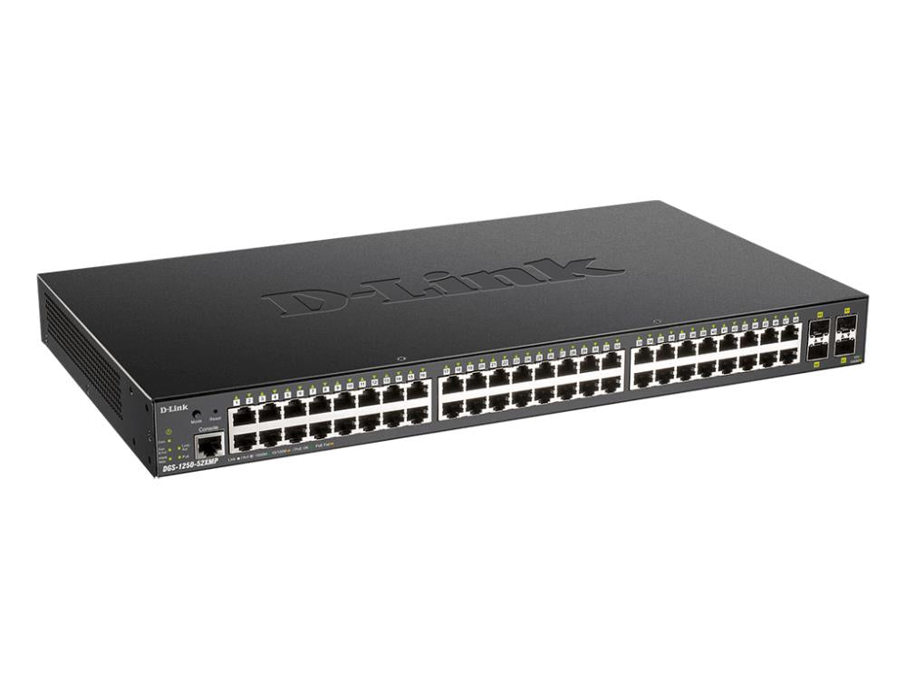 Dlink Smart Managed 48 puertos Gb PoE 370 W