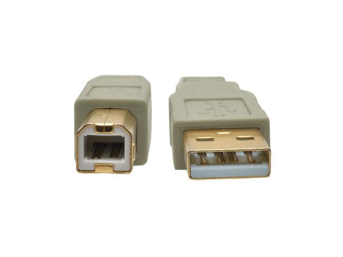 Eaton Tripp Lite Series Usb 2.0 A To B Cable (M/M), Beige, 6 Ft. (