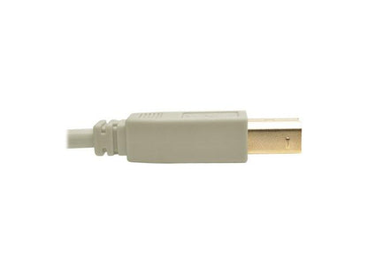Eaton Tripp Lite Series Usb 2.0 A To B Cable (M/M), Beige, 6 Ft. (