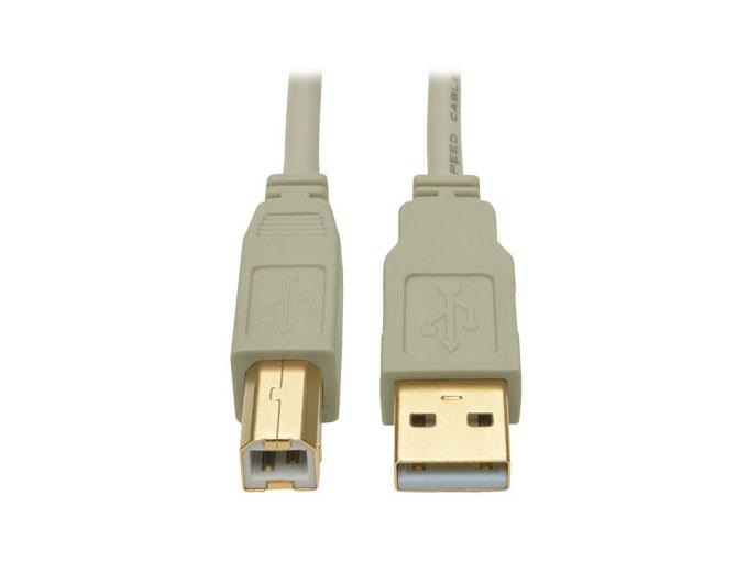 Eaton Tripp Lite Series Usb 2.0 A To B Cable (M/M), Beige, 6 Ft. (