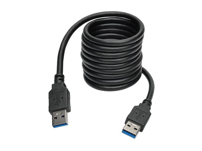 Câble USB 3.0 Superspeed A/A Eaton Tripp Lite Series (M/M), noir,