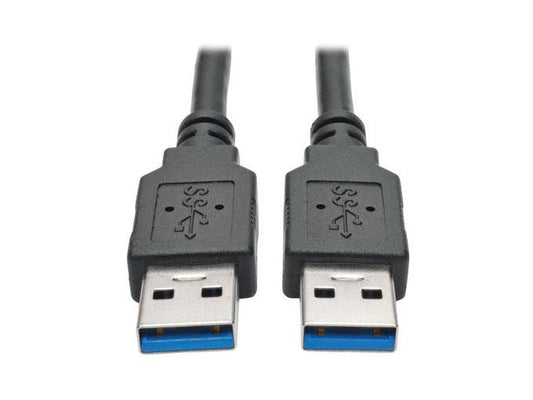Eaton Tripp Lite Series Usb 3.0 Superspeed A/A Cable (M/M), Black,