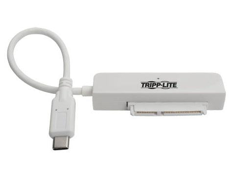 Adaptador Eaton Tripp Lite serie USB-C Gen 1 a SATA III de 6 pulgadas con UAS