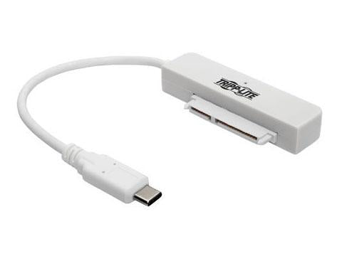 Adaptador Eaton Tripp Lite serie USB-C Gen 1 a SATA III de 6 pulgadas con UAS