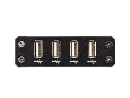 Hub extensor USB 2.0 Cat5 de 4 puertos