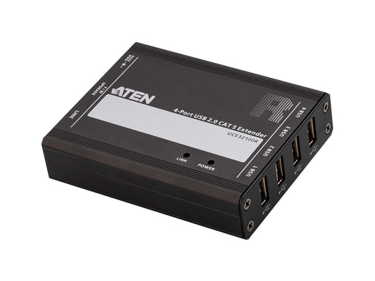 Hub extensor USB 2.0 Cat5 de 4 puertos