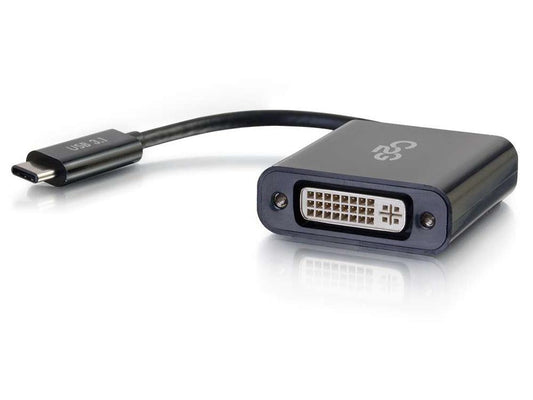Adaptateur USB-C vers DVI C2G - Adaptateur vidéo externe - Noir