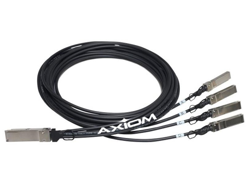 Axiom 40Gbase-Cr4 Qsfp+ To 4 10Gbase-Cu Sfp+ Passive Dac Arista Co