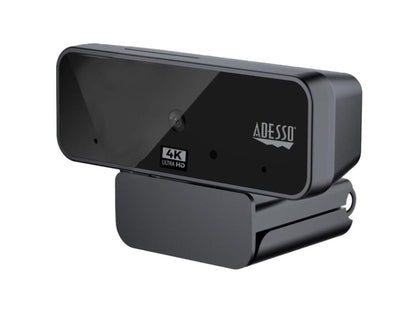 Webcam 4K 8,0 mégapixels avec obturateur de confidentialité