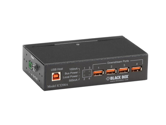 Black Box Corp Industrial-Grade Usb Hub 4-Port  Ici200A