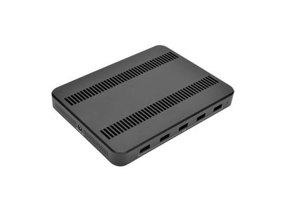 Concentrador de estación de carga rápida USB de 5 puertos Eaton Tripp Lite Series con