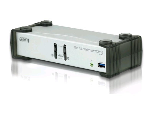 Commutateur KVMP DisplayPort USB 3.0 à 2 ports