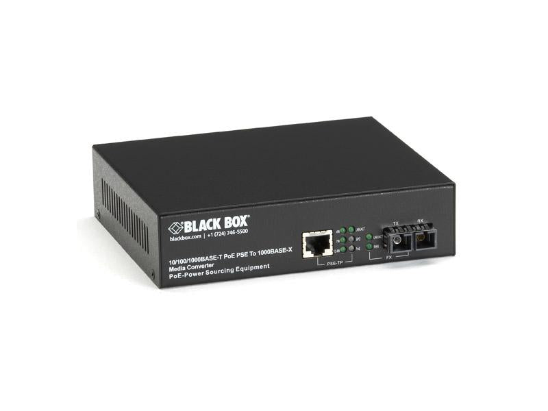 Black Box Corp Edia Converter, Single- Ps500A-Sm-10K-Sc