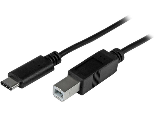 Cable USB C a USB B de Startech.Com (2 m y 1,8 m) - USB 2.0 - Tipo C