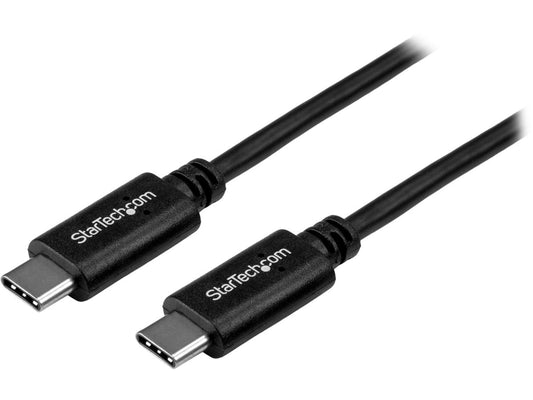 Startech.Com Cable Usb C 0.5M - Usb 2.0 - M/M - Cable Cargador Usb-C