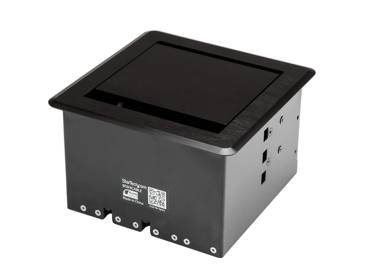 Startech.Com Conference Table Cable Management Box - Table Top - C