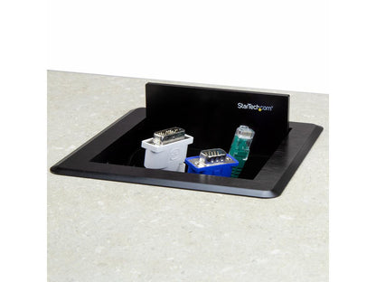 Startech.Com Conference Table Cable Management Box - Table Top - C