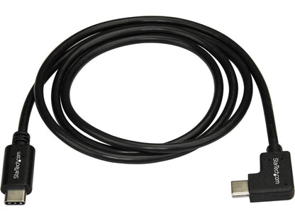Cable USB-C en ángulo recto Startech.Com - 1 m / 3 pies - Reversible - M/