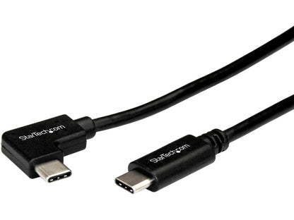 Cable USB-C en ángulo recto Startech.Com - 1 m / 3 pies - Reversible - M/