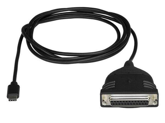 Cable de impresora USB C a paralelo Startech.Com - Puerto hembra DB25