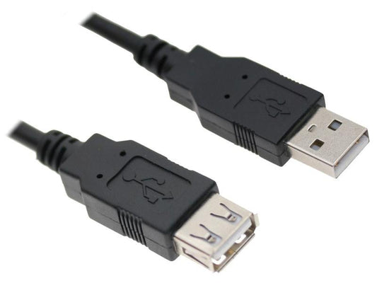 Axiom Usb 2.0 Type-A To Usb Type-A Extension Cable M/F 10Ft