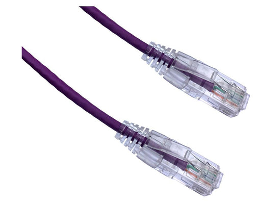 Cable Bendnflex ultrafino morado de 40 pies