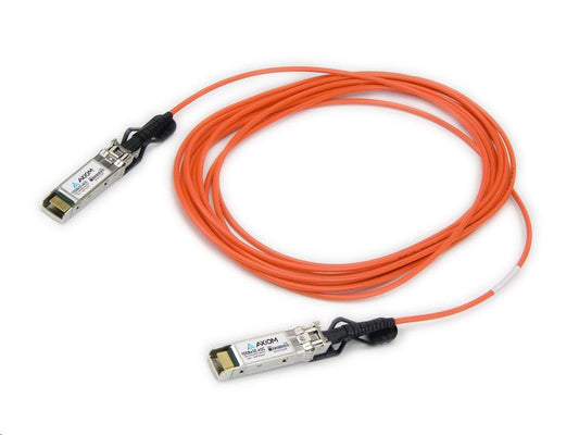 Câble optique actif Axiom 10Gbase-AOC SFP+, compatible Dell, 15 m
