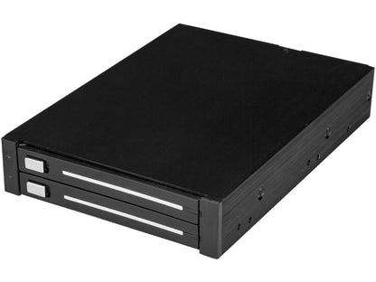 Startech.Com - Rack móvil para discos duros/ssd SATA de 2,5" - Intercambio en caliente sin bandeja