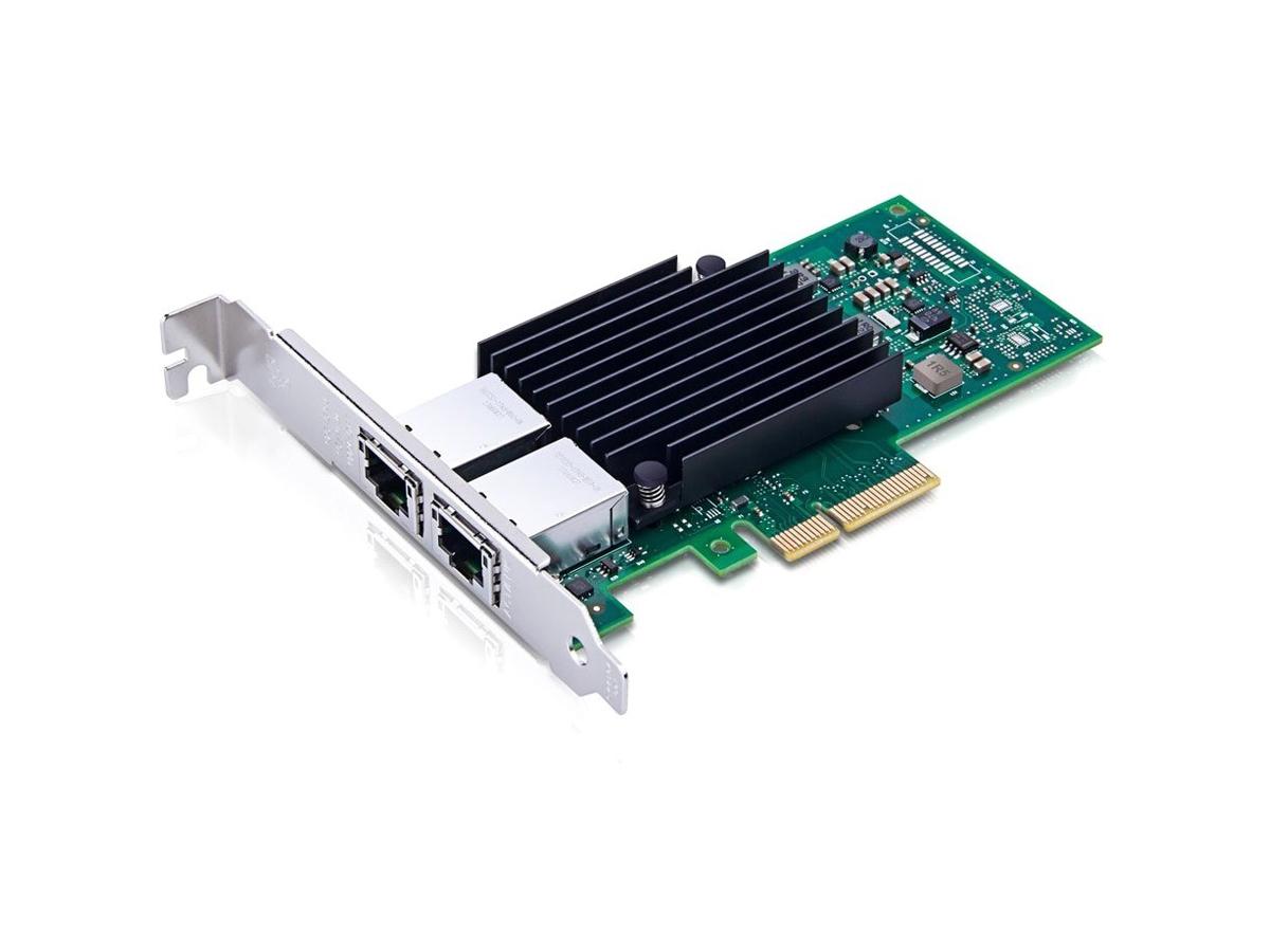 Tarjeta de red Axiom de 10 Gbps con dos puertos RJ45 PCIe 3.0 x4 para Dell - 406-Bbku