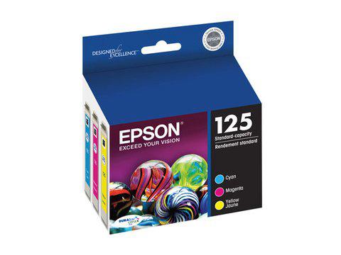 Ink Crtg 125 3Pk C/M/Y  (Kit)(Kit)
