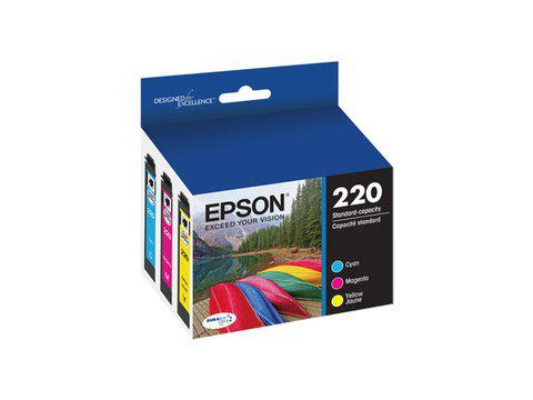 Ink Crtg T220 Dbu 2Pk C/M/Y  (Kit)(Kit)
