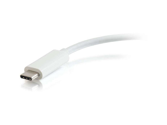C2G Usb C To Ethernet Multiport Adapter Hub - Power Delivery Up To