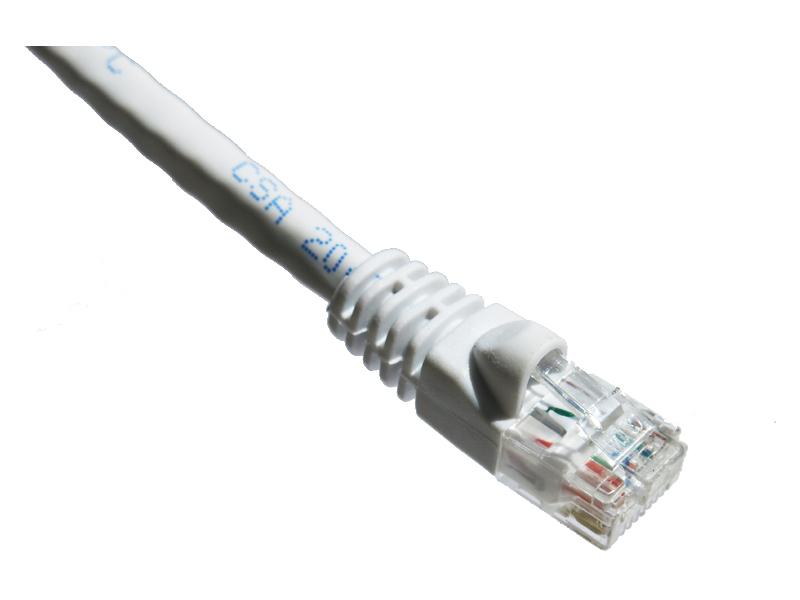 Axiom 6-Inch Cat6 550Mhz S/Ftp Shielded Patch Cable Molded Boot (W