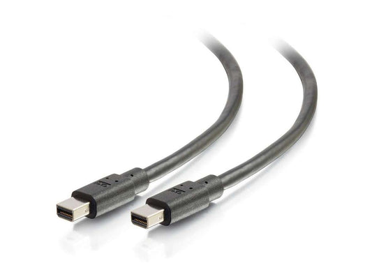 Câble Mini DisplayPort 4K C2G 90 cm - 4K 30 Hz - Noir - M/M - Thunde