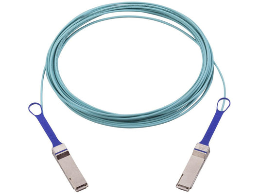 Câble optique actif Axiom 100Gbase-AOC Qsfp28 pour Mellanox 15 m -