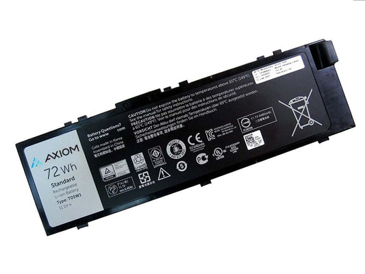 Axiom Li-Ion 6-Cell Battery For Dell - 451-Bbse, 0Fny7