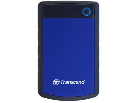 Transcend 4Tb, 2.5In Portable Hdd, Storejet H3, Blue, Anti-Shock