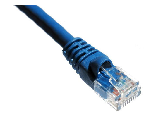 Cable de conexión Axiom Cat6A de 1,2 m y 650 MHz con funda moldeada (azul)