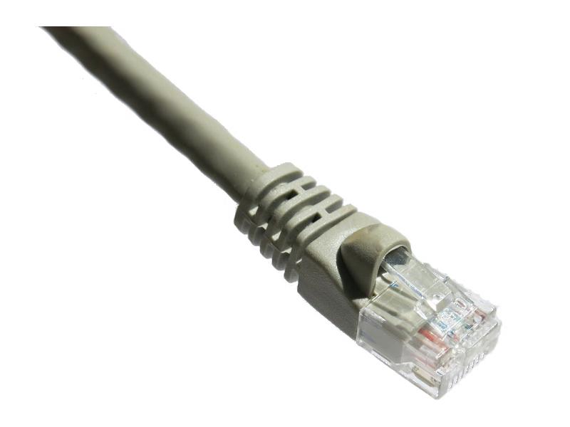 Axiom 4Ft Cat6A 650Mhz Patch Cable Molded Boot (Gray)