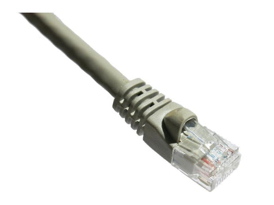 Cable de conexión Axiom Cat6A de 1,2 m y 650 MHz con funda moldeada (gris)