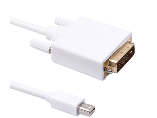 Axiom Mini Displayport Male To Dual Link Dvi-D Male Adapter Cable 10Ft