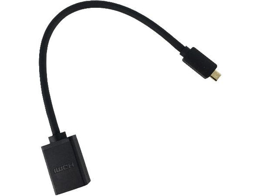 Axiom Micro Hdmi Male To Hdmi Link Female Adapter