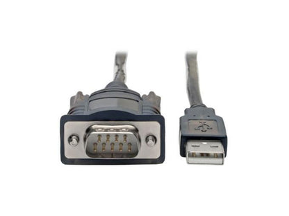 Eaton Tripp Lite Series Rs232 To Usb Adapter Cable With Com Retent